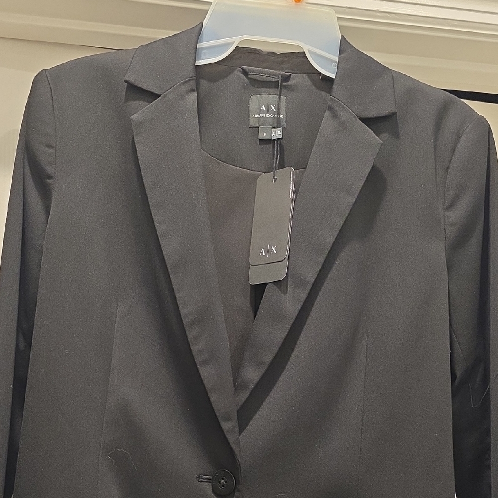 Armani Exchange Black Blazer